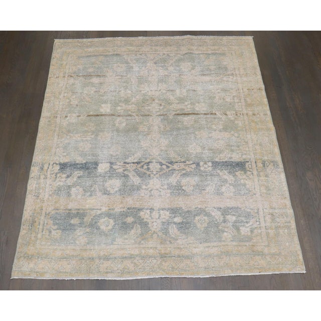 Textile Persian Hamedan rug no. j5238 For Sale - Image 7 of 7