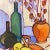 2020s "Perennial Fruits" Contemporary Original, Expressive and Colorful, Still Life Oil Painting on Panel For Sale - Image 5 of 7