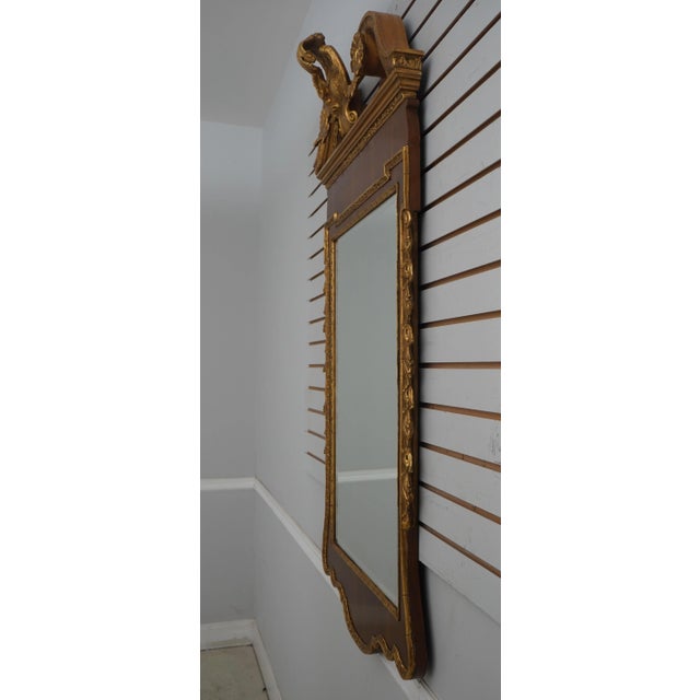 Age: Approx: 50 Years Old Details: Colonial Williamsburg High Quality Construction 18 C. Design Chippendale Style Gold...