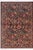 1990's Floral Gulshan Ayub Pak-Persian Black/Black Wool Rug - 4'8'' X 7'1'' For Sale - Image 9 of 9