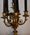 French 1900s Pair of Antique French Louis XV Brass Candelabras / Table Lamps For Sale - Image 3 of 12