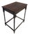 Barley Twist Side Table in Oak For Sale