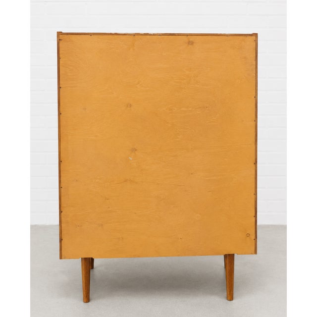Mid Century Modern Danish Teak Highboy / Dresser by Poul Volther, C. 1960s For Sale - Image 16 of 16