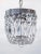 Silver Crystal Basket Pendant Light For Sale - Image 4 of 4