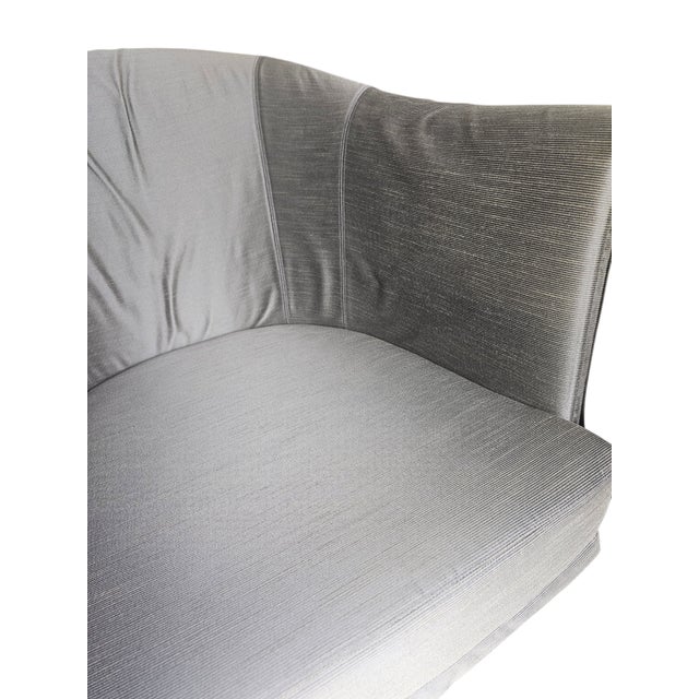 1980s Pair of Progetti Lounge Chairs by Umberto Asnago for Georgetti For Sale - Image 12 of 14