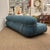 1960s Three Seater Soriana Sofa by Afra and Tobia Scarpa for Cassina, Italy, 1969 For Sale - Image 5 of 12
