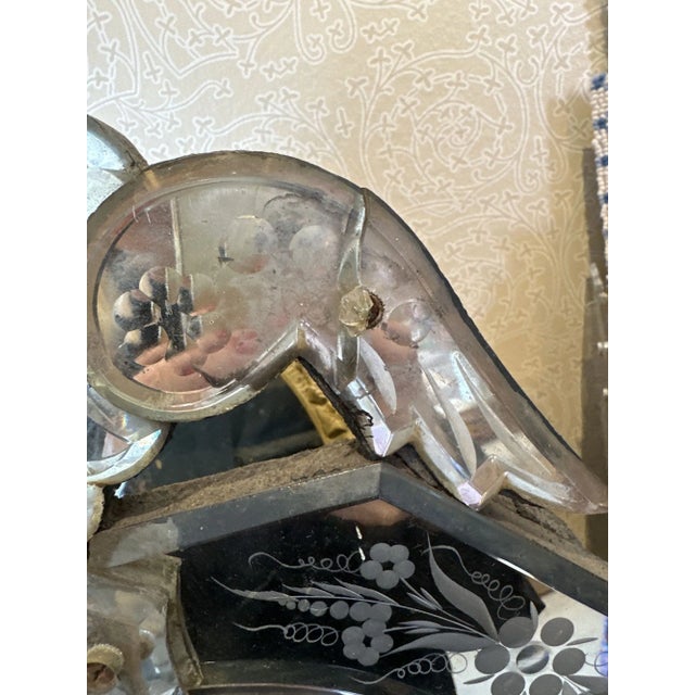 French Bridal Wreath in Venetian Frame For Sale - Image 4 of 8