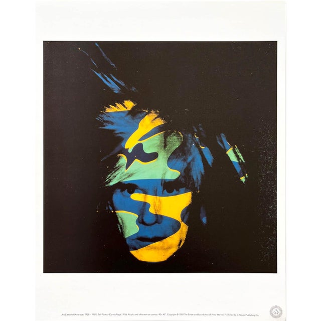 Andy Warhol Pop Art Self-Portrait 1989 For Sale