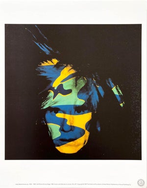 Andy Warhol Pop Art Self-Portrait 1989