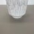 Vintage White Zig Zag Fat Lava Ceramic Vase from Ilkra Ceramics, 1970s For Sale - Image 12 of 18
