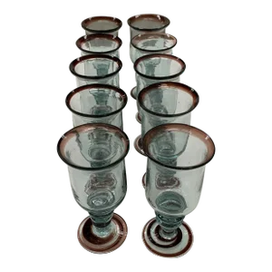 Vintage Glassware - Set of 10