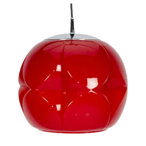 Red Pendant Lamp from Peill & Putzler
