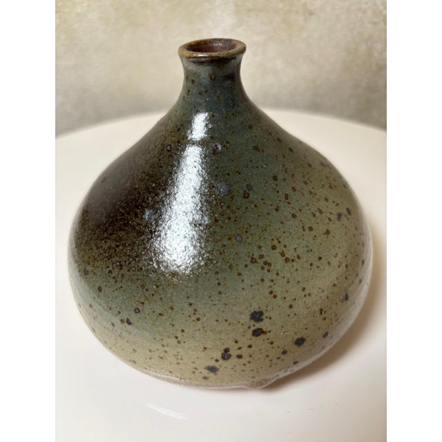 Offered is a rare vase from the 1960s, made by the Palègre workshop in France. The vase is signed on the base. This piece...