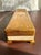 Goldenrod Reuge Sainte Croix Swiss Vintage Wooden Big Florentine Music Box, Numbered - It Plays the Song “Lullaby” by Wolfgang Amadeus Mozart For Sale - Image 8 of 10