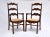 Wood Late 20th Century European Ladder Back Folk Rush Seat Arm Chairs For Sale - Image 7 of 11