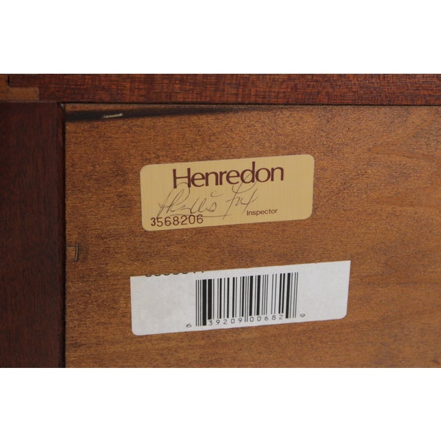Henredon Natchez Marble Top Console Table Server For Sale - Image 17 of 17