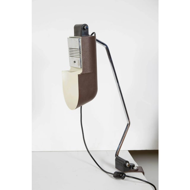 1970s Pala Desk Lamp by D. C. Arnoldi for Luci Illuminazione d'Interni of Italy For Sale - Image 10 of 11