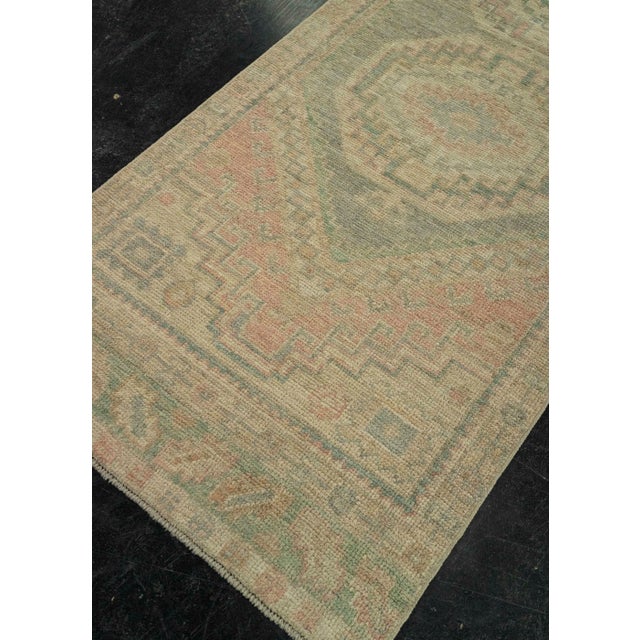 Brown Turkish Oushak Rug 2'10" x 7'6" #20263 For Sale - Image 8 of 8