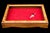 Vintage Tabletop Burl Wood and Glass Keyed Collector’s Display Box For Sale - Image 16 of 18