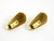 Mid-Century Modern Brass Wall Lamps with Fiberglass Shades, 1950s, Set of 2 For Sale - Image 11 of 18