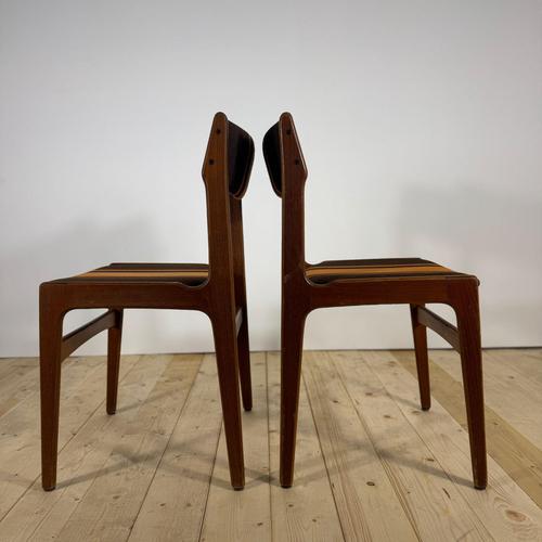 Vintage Teak Chairs attributed to Erik Buch, 1960s, Set of 6 For Sale - Image 5 of 11