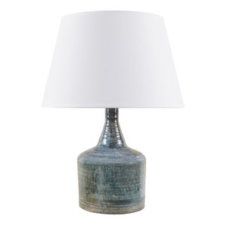 Vintage Scandinavian Ceramic Table Lamp, Sweden, 1960 For Sale