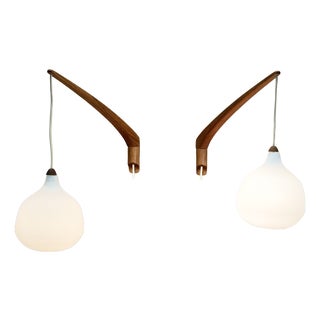 Vintage Swedish Model 705 Wall Lamp by Uno & Östen Kristiansson for Luxus For Sale