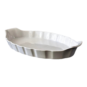 Rare Stoneware T. G. Green Ltd. Scallolped Baking Dish - Made in England