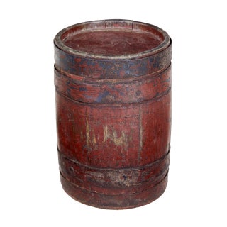 19th Century Scandinavian Oak Barrel For Sale