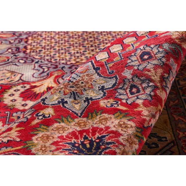 Vintage Persian Najafabad Rug, 09'08 X 13'04 For Sale In Dallas - Image 6 of 10