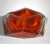 Mandruzzato Style Murano “Sommerso” Glass Ashtray For Sale - Image 10 of 18