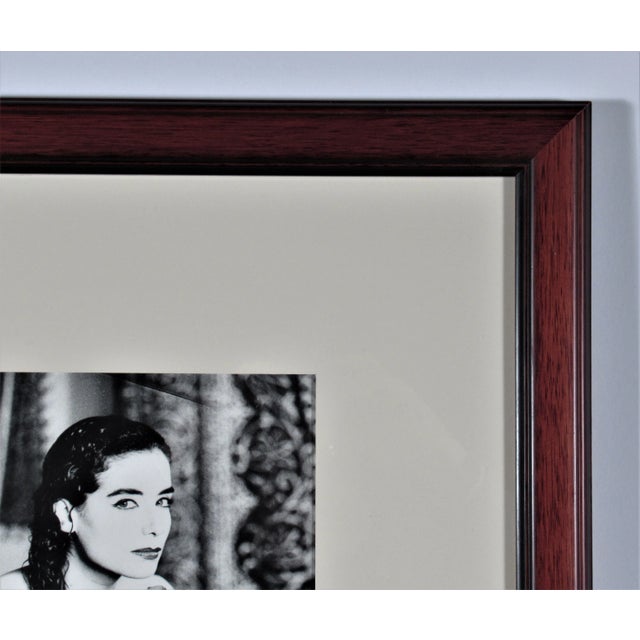 Late 20th Century Michael Andreas Russ, Untitled, Woman with Flowers, Circa 1980 For Sale - Image 5 of 6