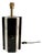 Large Geometric Black and White Marble Table Lamp, Italy, 1970s For Sale