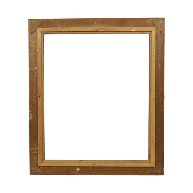 Large Baroque Style Gilt Frame, 1960s For Sale - Image 12 of 18