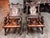 Chinoiserie Vintage Chinoiserie Mother-of-Pearl Moon Gazing Recliner Chairs, Pair For Sale - Image 3 of 12