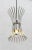 1970s Space Age Chrome 3-Light Cascade Chandelier, 1970s For Sale - Image 5 of 10