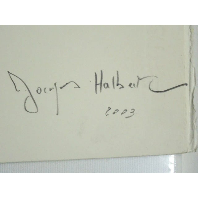 Jacques Halbert, Who’s Afraid of Yellow and Red, 2003, Acrylic on Paper For Sale - Image 4 of 5