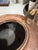 Metal Antique Copper Tea Kettle With Acorn Tipped Lid For Sale - Image 7 of 11