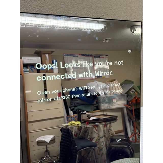 Metal Lululemon Studio Mirror For Sale - Image 7 of 9