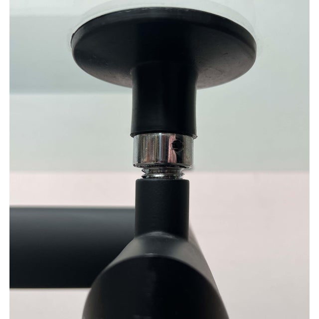 Italian Model LC6 Metal and Glass Dining or Office Table by Le Corbusier, Pierre Jeanneret, Charlotte Perriand for Cassina For Sale - Image 14 of 18