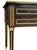 Louis XVI Ebonized Writing Table or Desk With Embossed Leather Top From France For Sale - Image 11 of 16