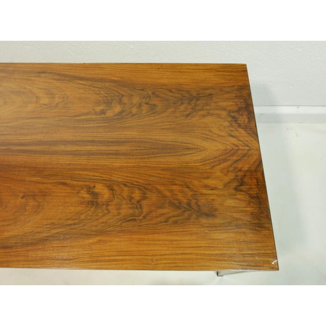 Mid-Century Coffee Table with Glass Top and Tubular Steel Legs, 1960s For Sale - Image 9 of 11