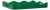 Spangle Scalloped Tray Green For Sale