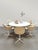Herman Miller Vintage Fiberglass La Fonda Dining Chairs by Charles & Ray Eames for Herman Miller, 1960s, Set of 7 For Sale - Image 4 of 10