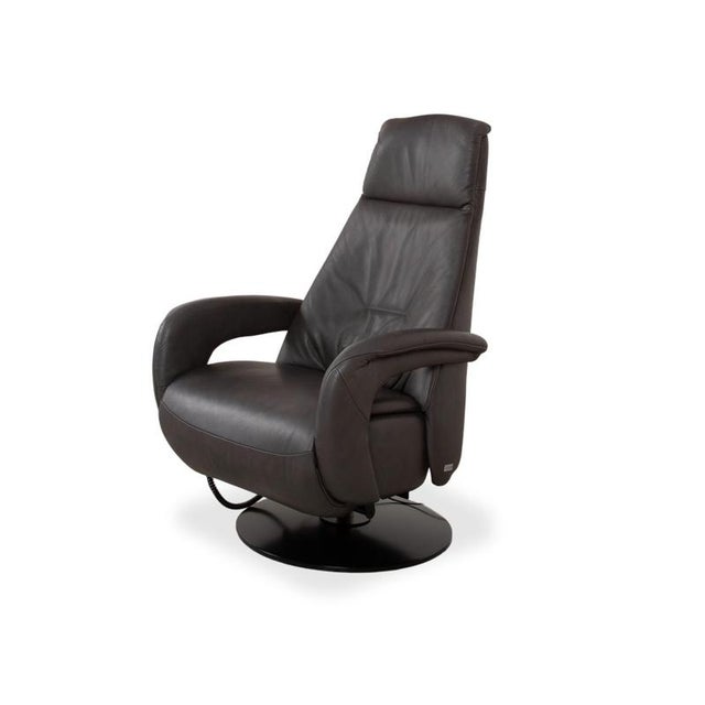 Modern Minako Armchair in Leather from Mondo For Sale - Image 3 of 18