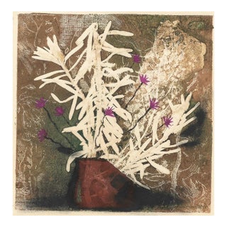 Lali Lomtadze Floral Still Life For Sale