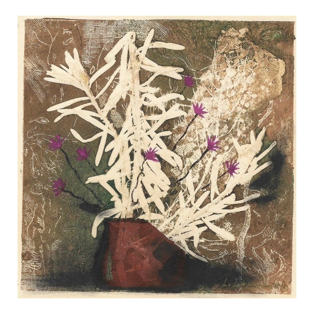 Lali Lomtadze Floral Still Life For Sale