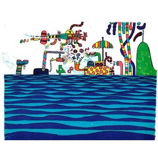 Jose Gamarra， Untitled Composition， 1967， Lithograph For Sale