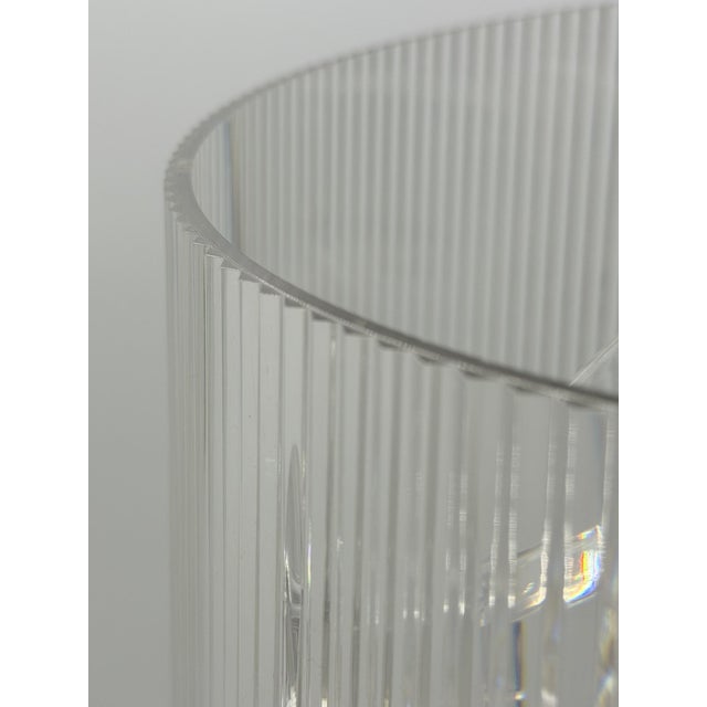 Transparent 1980s Ferruccio Laviani "Bourgie" Crystal Table Lamp for Kartell, Italy For Sale - Image 8 of 18