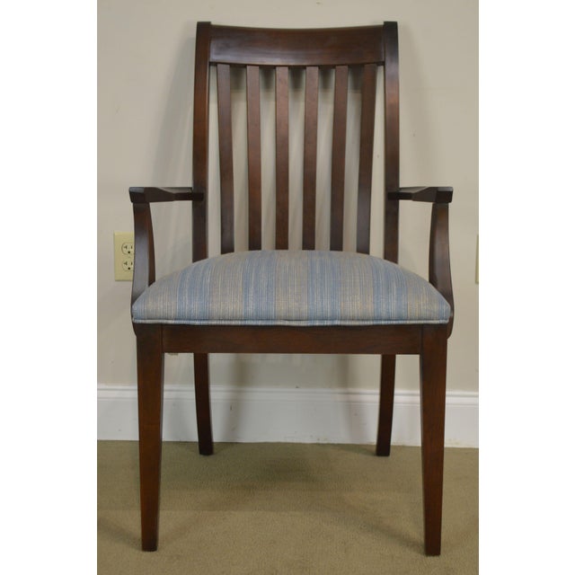 Ethan Allen Impressions Set 6 Cherry Dining Chairs Chairish